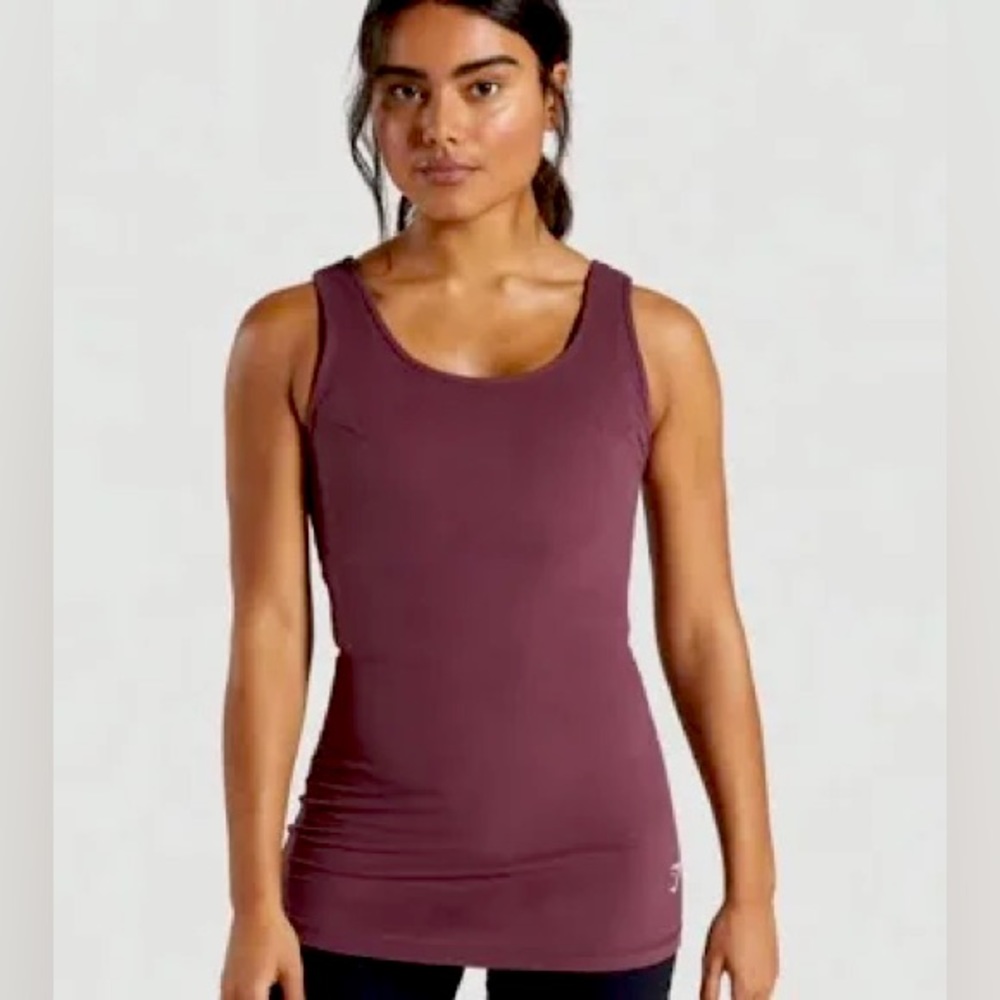 Gymshark Dreamy Vest - Berry Red